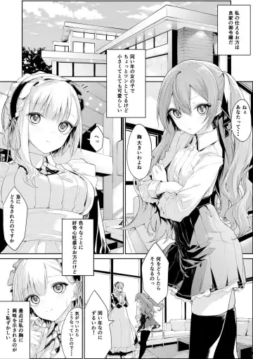 [Zanka] Maid-san ni Kyoumishinshin na Ojou-sama Fhentai - Page 2