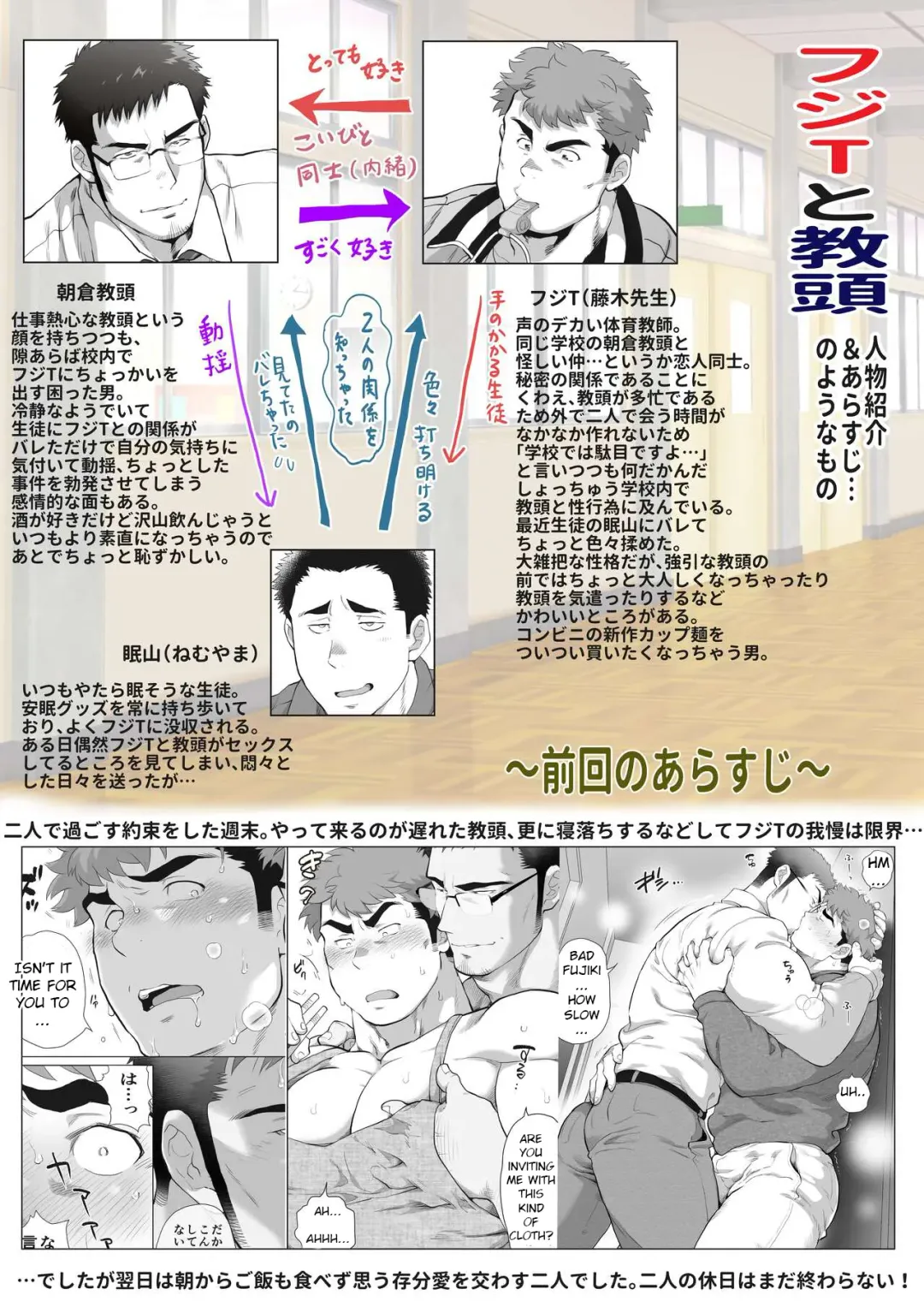 [Chabashira Tatsukichi] Fuji T to Kyoutou ~Futarikiri no Shuumatsu (Kouhen)~ | Fuji T and Vice-Principal ~Weekend With Just Two People (Part 2)~ Fhentai - Page 2