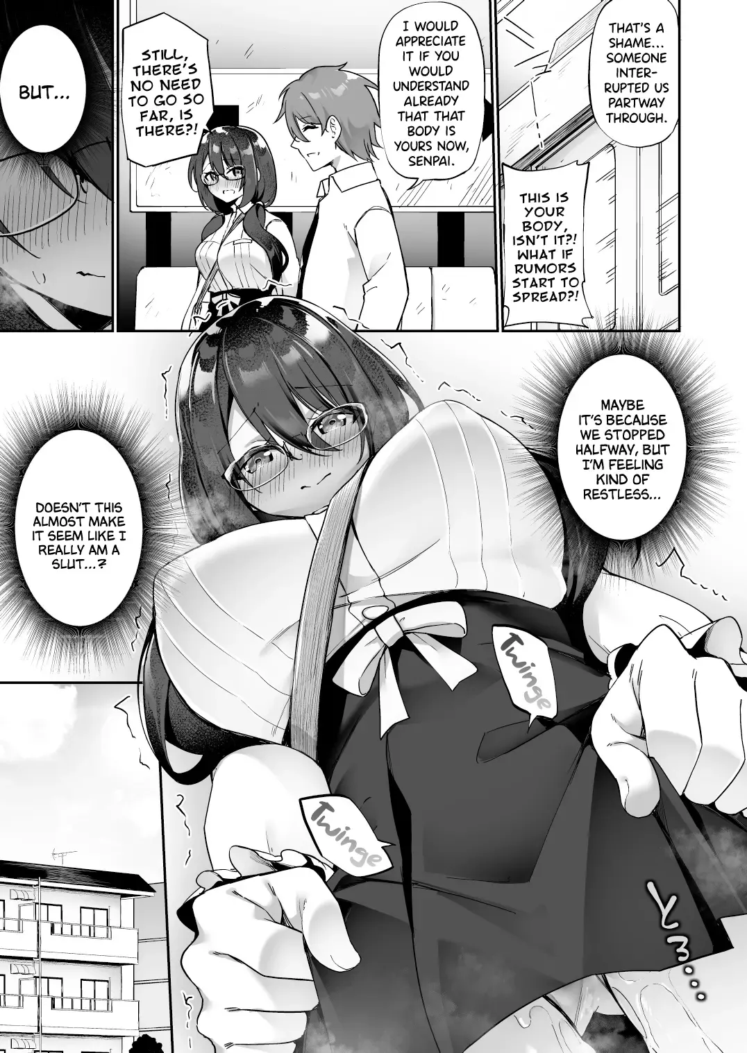 [Kanmuri] Boku no Koe o Kiku dake de Hatsujou Shichau Yandere Kyonyuu Kouhai ni Karada o Irekaerarete Shimatta! Fhentai - Page 16