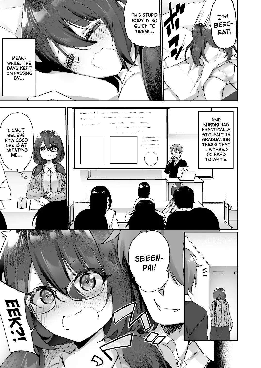 [Kanmuri] Boku no Koe o Kiku dake de Hatsujou Shichau Yandere Kyonyuu Kouhai ni Karada o Irekaerarete Shimatta! Fhentai - Page 22