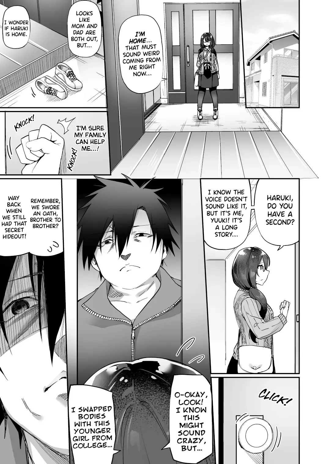 [Kanmuri] Boku no Koe o Kiku dake de Hatsujou Shichau Yandere Kyonyuu Kouhai ni Karada o Irekaerarete Shimatta! Fhentai - Page 28