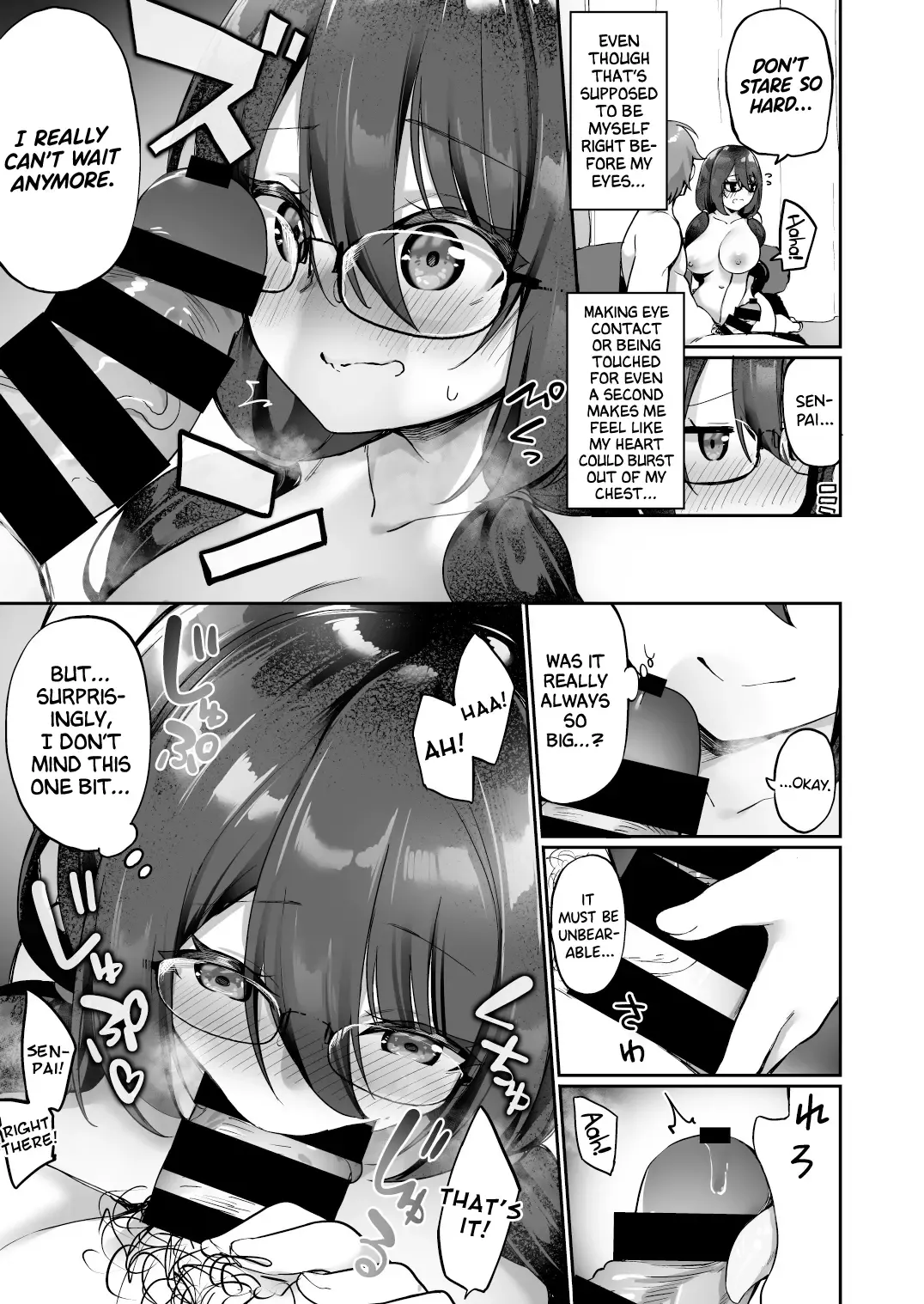 [Kanmuri] Boku no Koe o Kiku dake de Hatsujou Shichau Yandere Kyonyuu Kouhai ni Karada o Irekaerarete Shimatta! Fhentai - Page 36