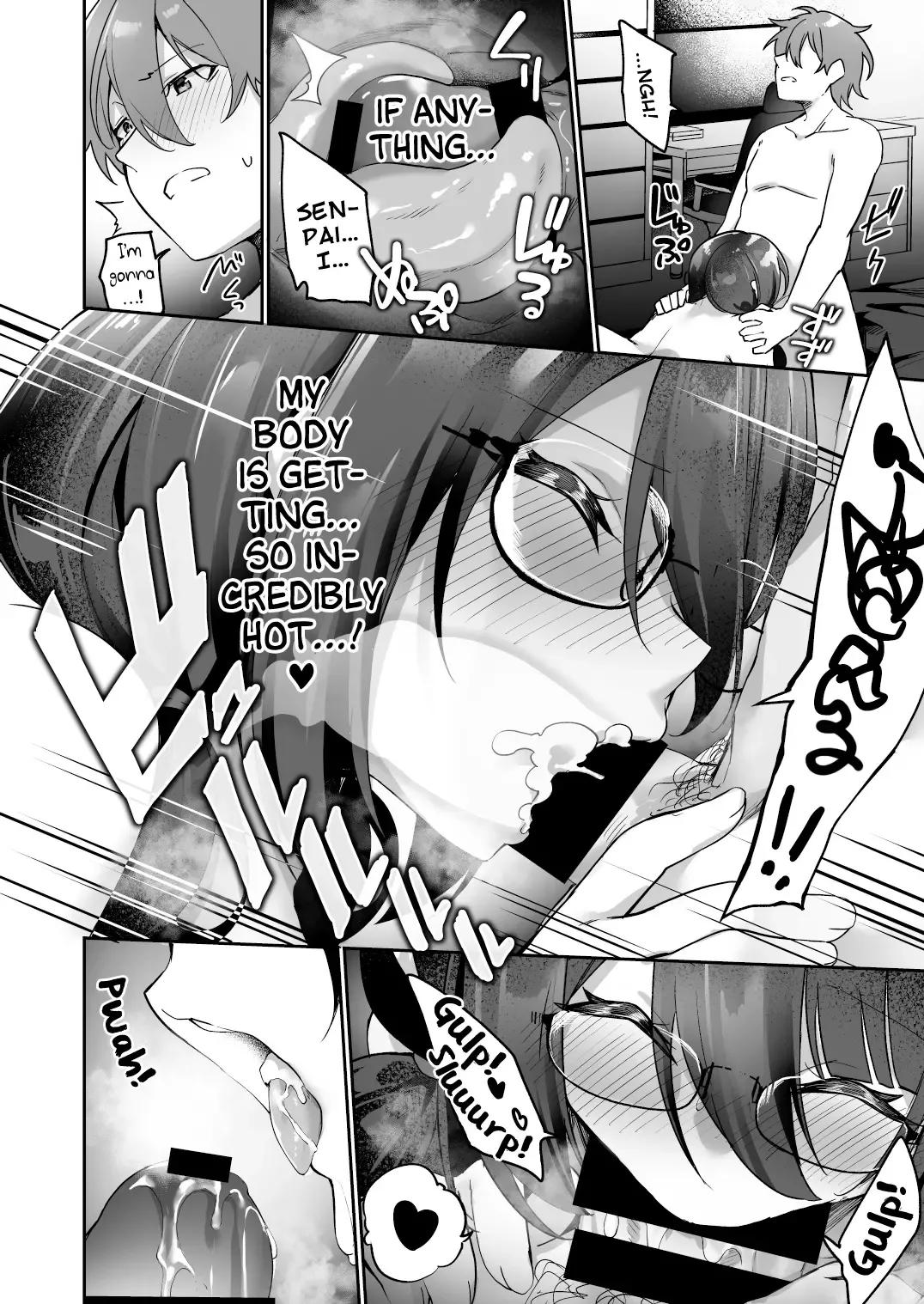 [Kanmuri] Boku no Koe o Kiku dake de Hatsujou Shichau Yandere Kyonyuu Kouhai ni Karada o Irekaerarete Shimatta! Fhentai - Page 37