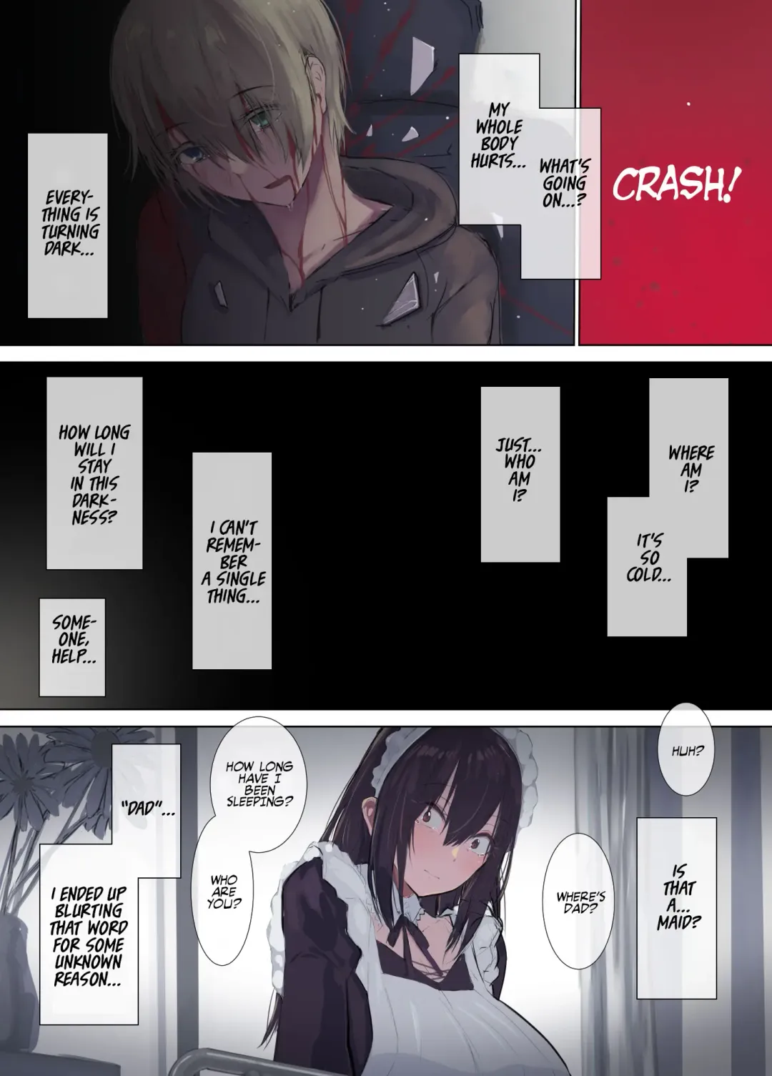 [Natsuishi Nana] Gokuama -Yonpakugan No Maid San- | Super Sweet Crazy-eyed Maid Fhentai - Page 4