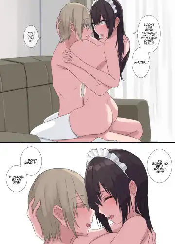 [Natsuishi Nana] Gokuama -Yonpakugan No Maid San- | Super Sweet Crazy-eyed Maid Fhentai - Page 32