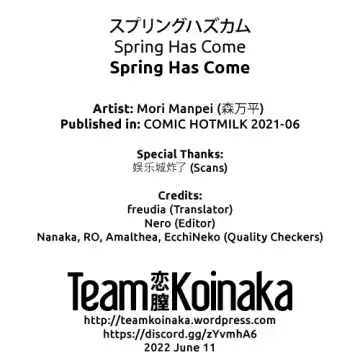 [Mori Manpei] Spring Has Come Fhentai - Page 25