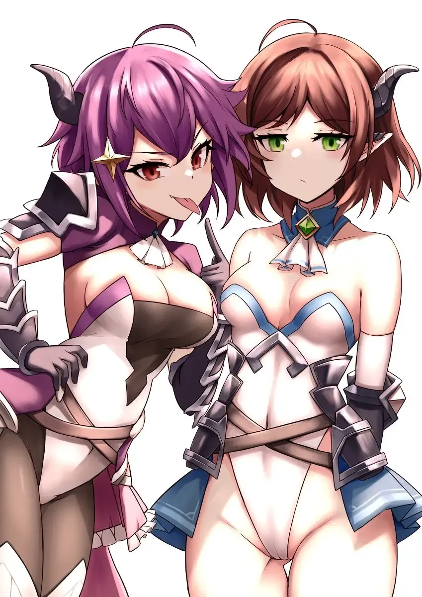 [Karadborg] 멜라니 / 크리스티 Fhentai - Page 1