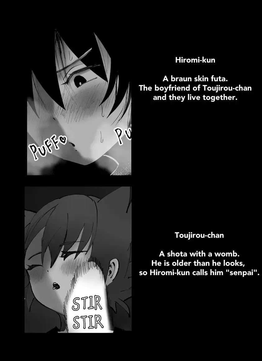 [Usayama Nico] Futanari ga Mesu Shota o Suikan Shite Haramaseru Manga | Sleep Assault of Shota with Womb by Futanari Fhentai - Page 1