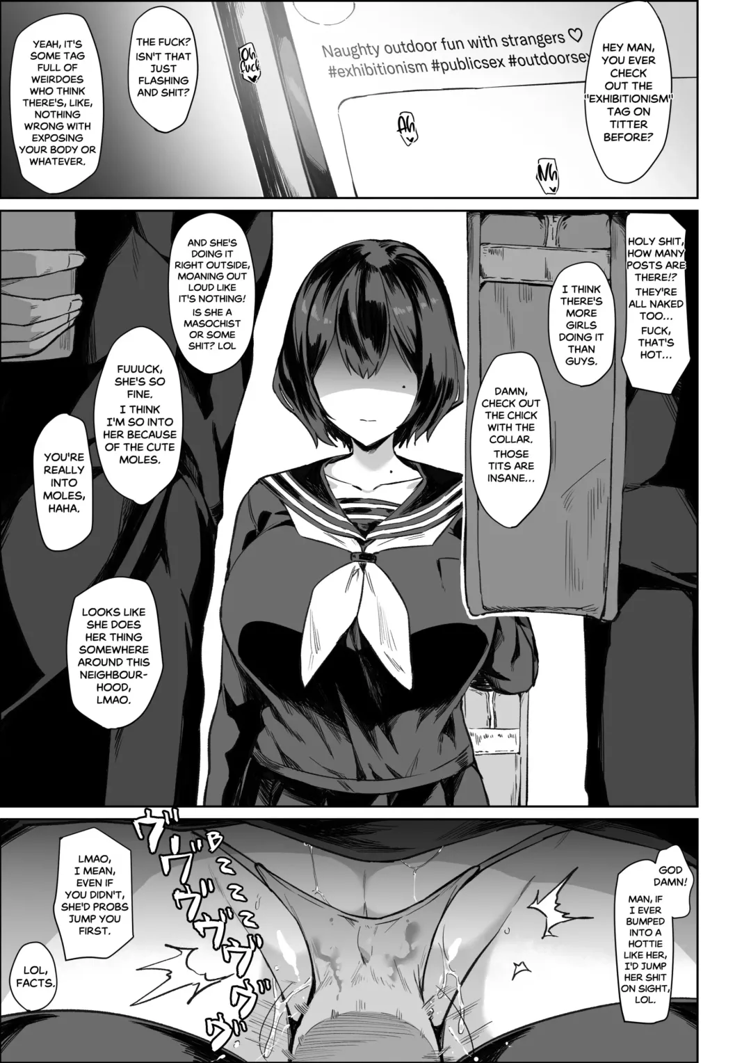 [Hotate-chan] Roshutsukyou-chan | Flasher-chan Fhentai - Page 1