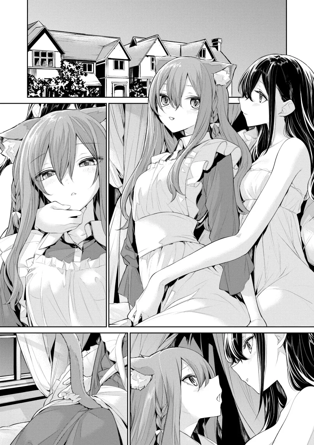 [Zanka] Nekomimi Maid-san to Ojou-sama no Yoru Fhentai - Page 6