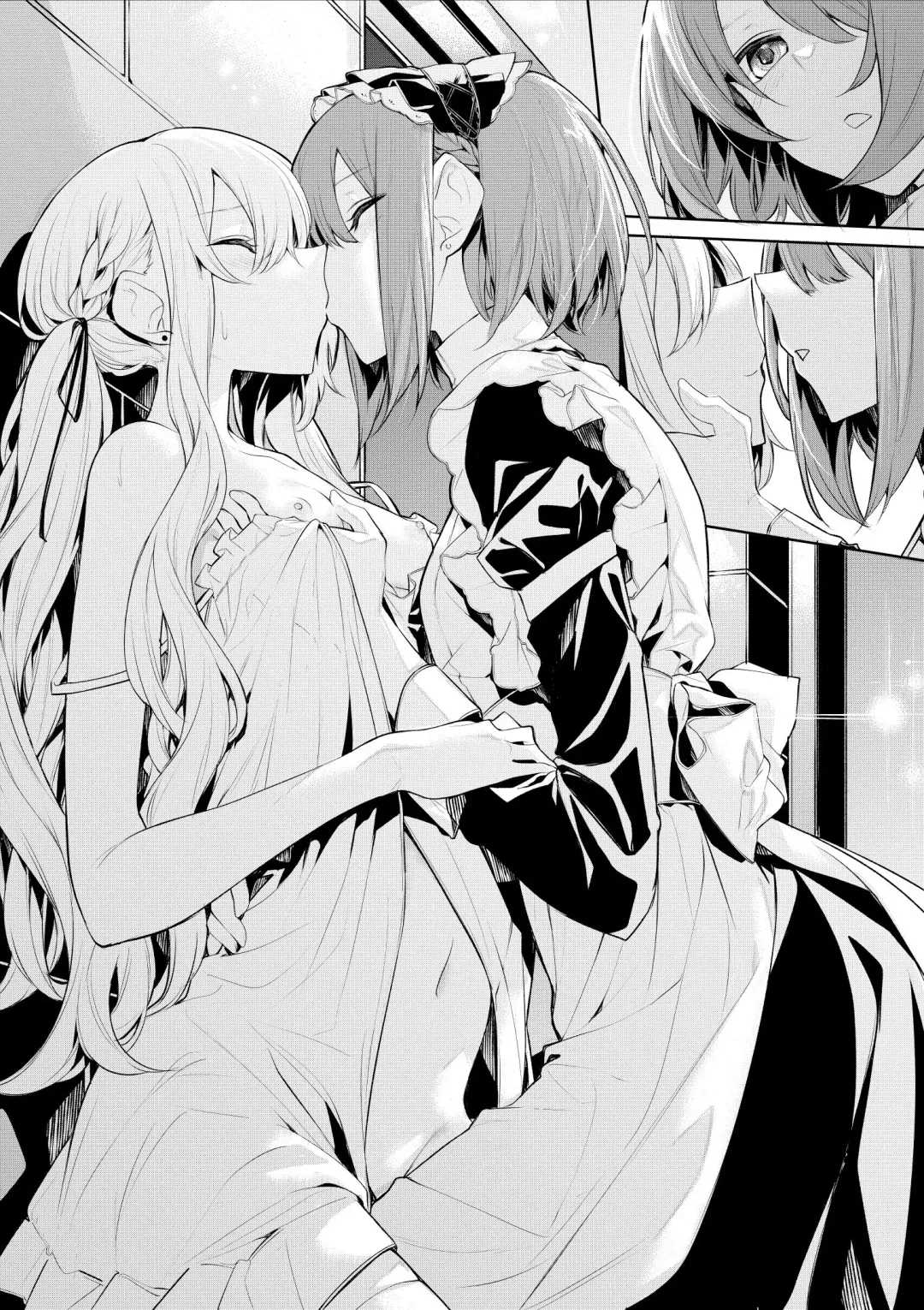 [Zanka] Maid-san ni Doushitemo Osowaretai Ojou-sama to, Yuuwaku ni Katenai Maid-san Fhentai - Page 10