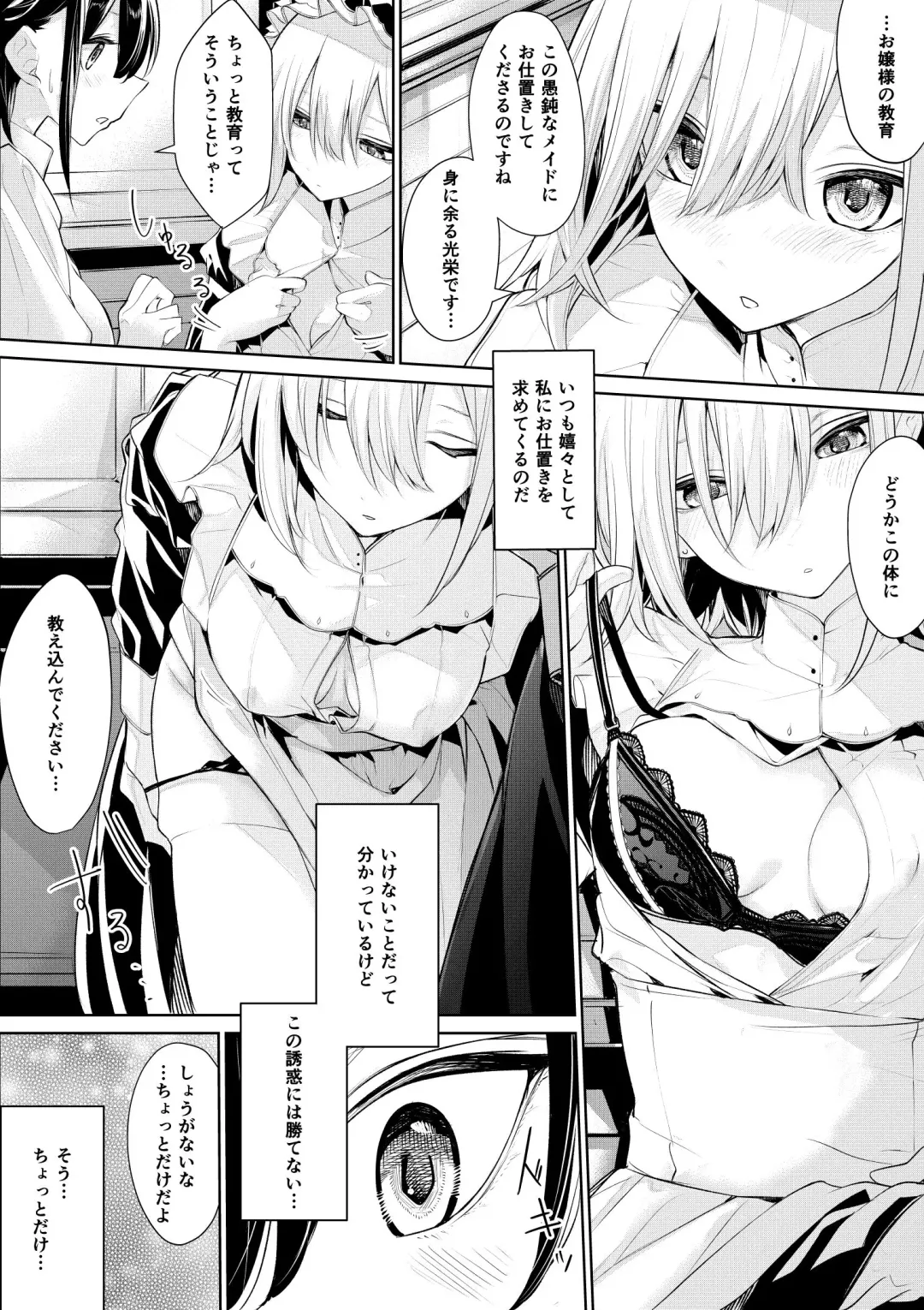 [Zanka] Ojou-sama Gonomi ni Kyouiku Saretai Maid-san to Shitai Ojou-sama Fhentai - Page 2