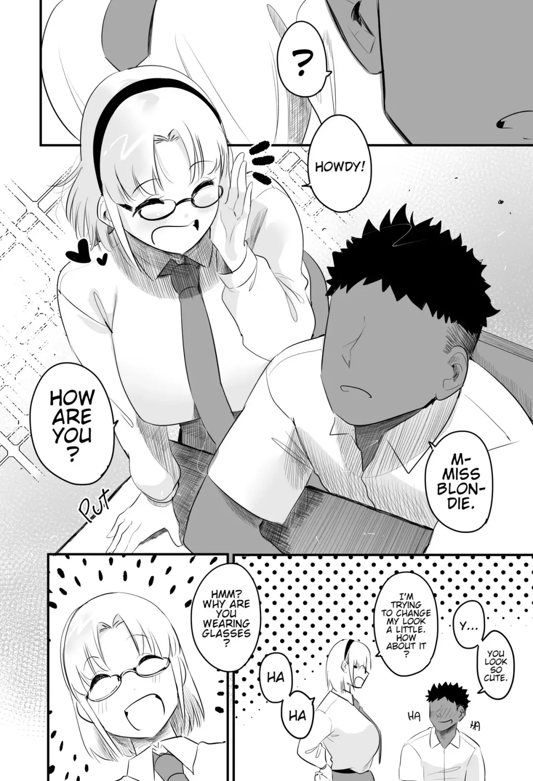 [S8403] Girl with glasses Fhentai - Page 1