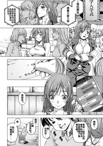 Daigaku Shingaku de Issho ni Joukyou Shita Kanojo ga Circle no Senpai ni Netorare Ochiru made -Rape Shojo Soushitsu Hen- Fhentai - Page 7
