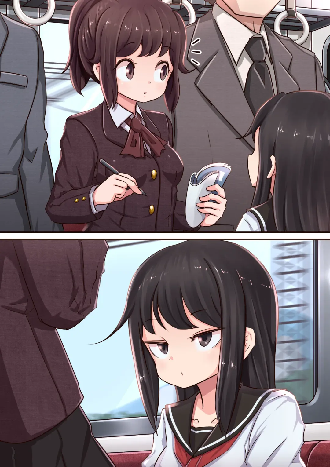 [Lemon Snail] Asa no Manin Densha Fhentai - Page 2