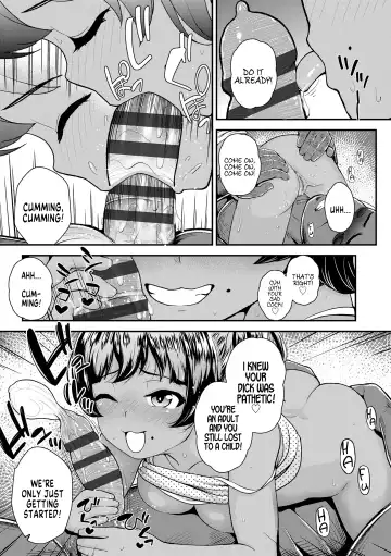 [Hikoma Hiroyuki] Bicchi na Mesugaki Tenkousei | Our New Transfer Student is a Bratty Little Bitch (Gouin ni Kusogaki Mesuana Dochutte Mita (Wara)) Fhentai - Page 11