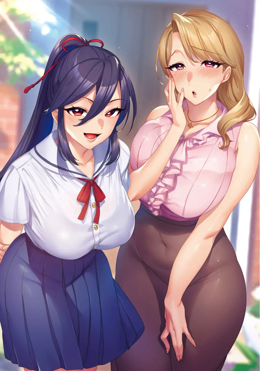 [Minamoto] Novel illustrations [サエキヨウスケオルタ(著) みな本(イラスト)]  カノママは初恋のひと。 母と娘のトリプルプレイ Fhentai - Page 2