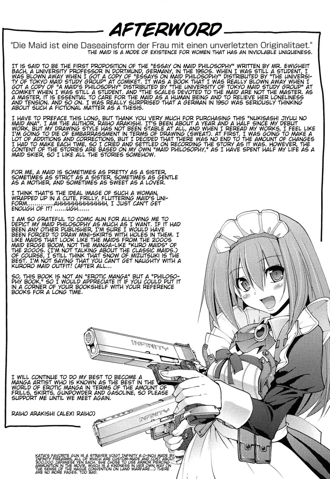 [Alexi Laiho] Nukisashi Jiyuu no Maid Ana Fhentai - Page 202