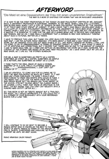 [Alexi Laiho] Nukisashi Jiyuu no Maid Ana Fhentai - Page 202