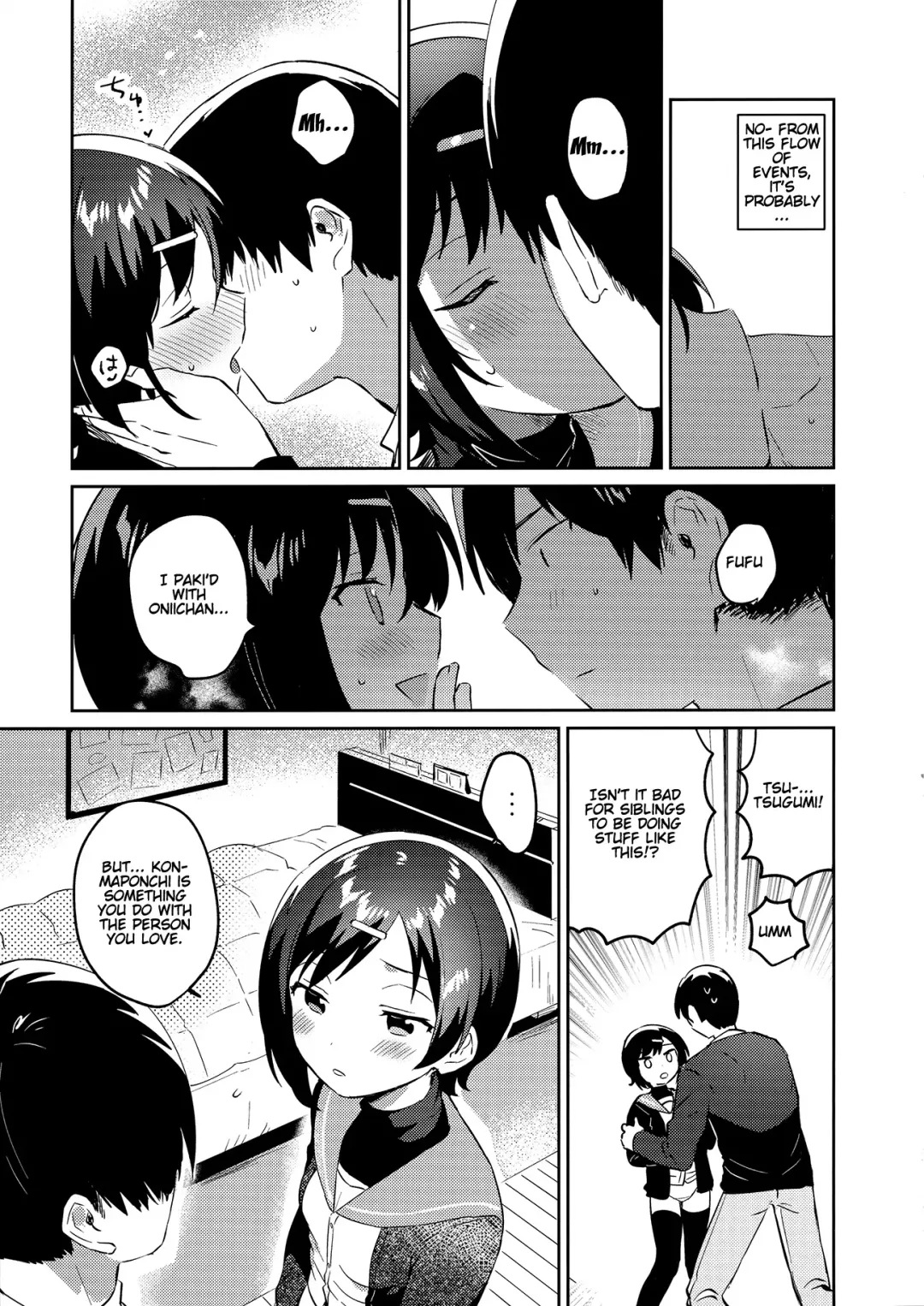 [Ichihaya] Imouto to Konma Ponchi | Konma Ponchi With My Little Sister Fhentai - Page 10