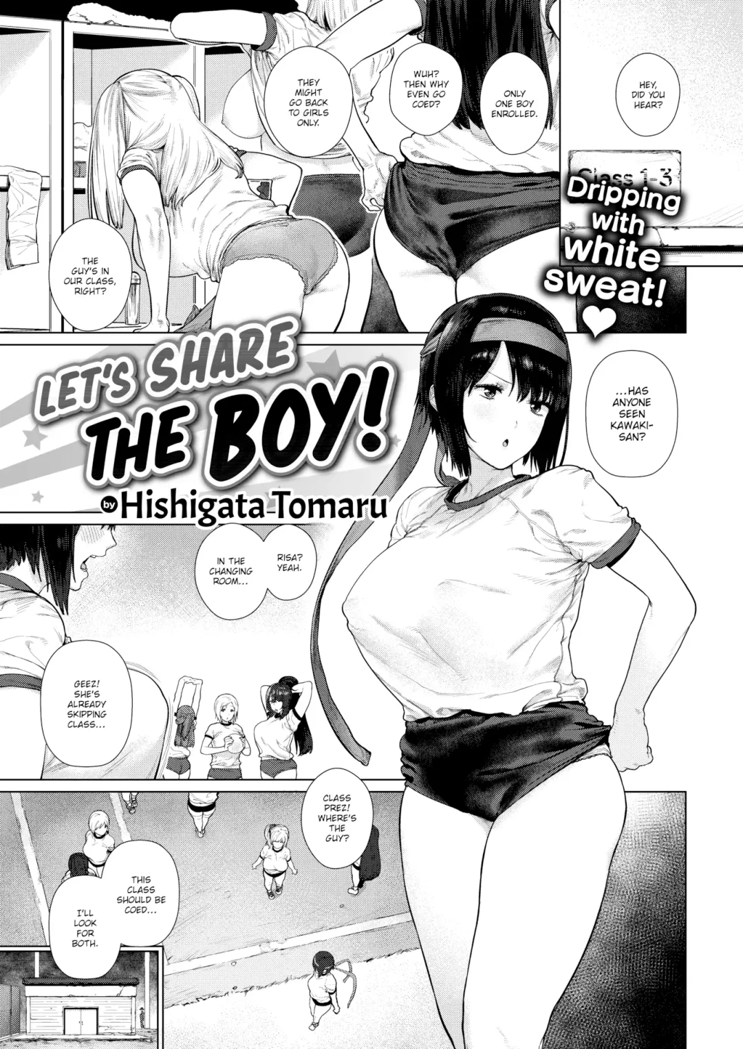 [Hishigata Tomaru] Let's Share the Boy! Fhentai - Page 1
