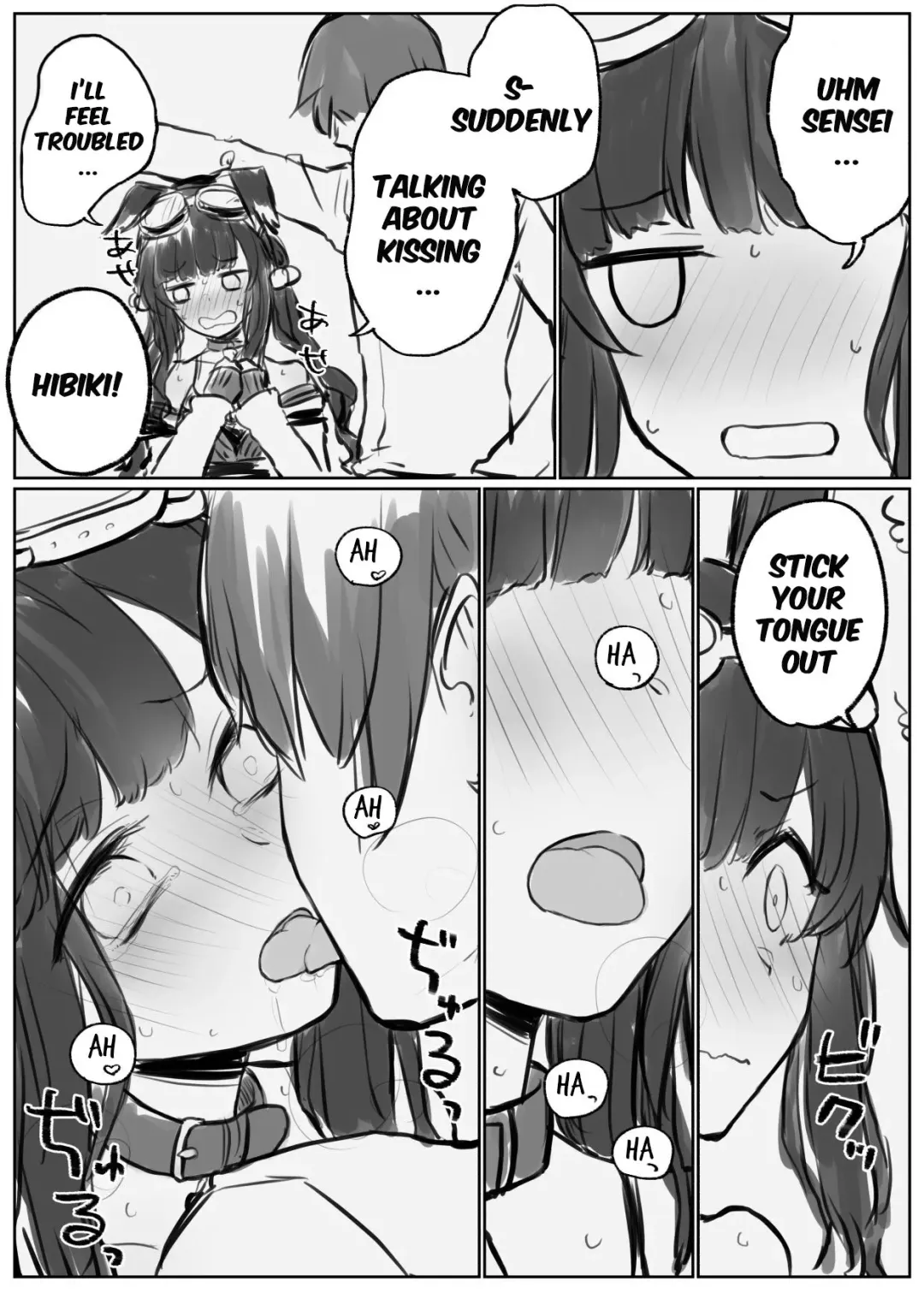 [Chizu] Hibiki to Iroiro Shitai Fhentai - Page 1