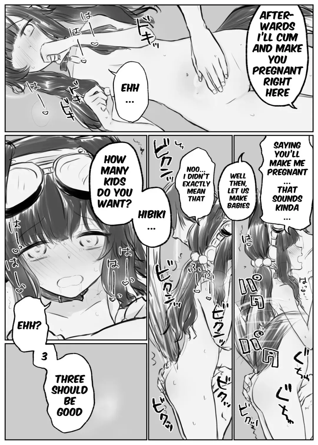 [Chizu] Hibiki to Iroiro Shitai Fhentai - Page 3