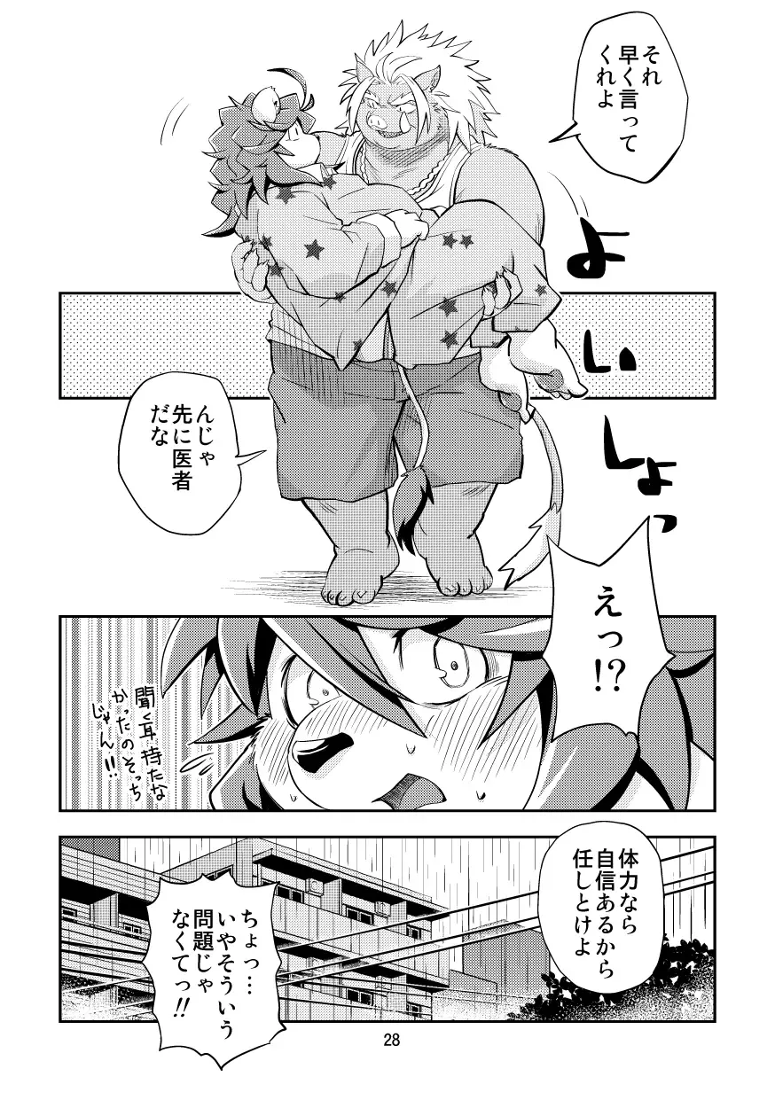 [Popon Papeon] Hageshii Ame ga Furu Fhentai - Page 28