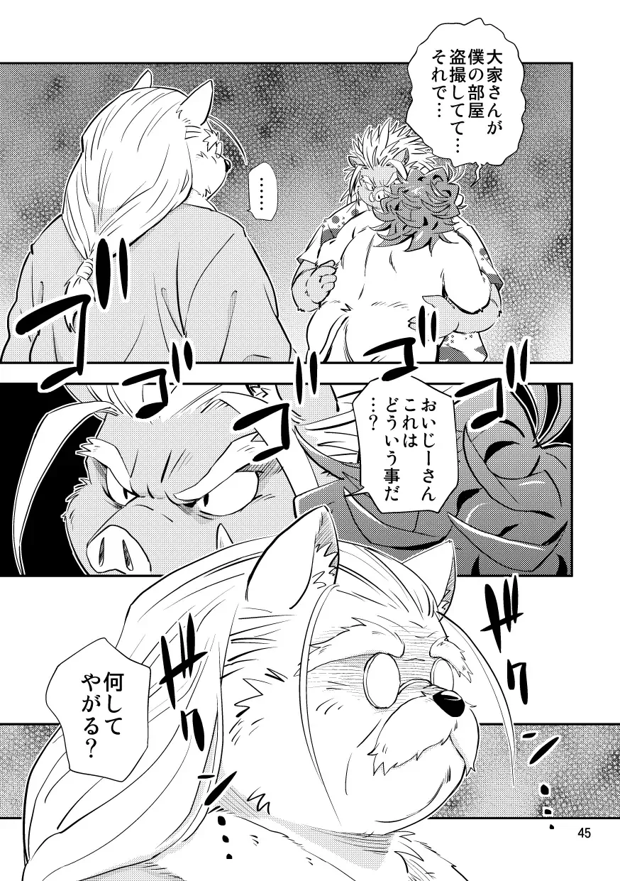 [Popon Papeon] Hageshii Ame ga Furu Fhentai - Page 45