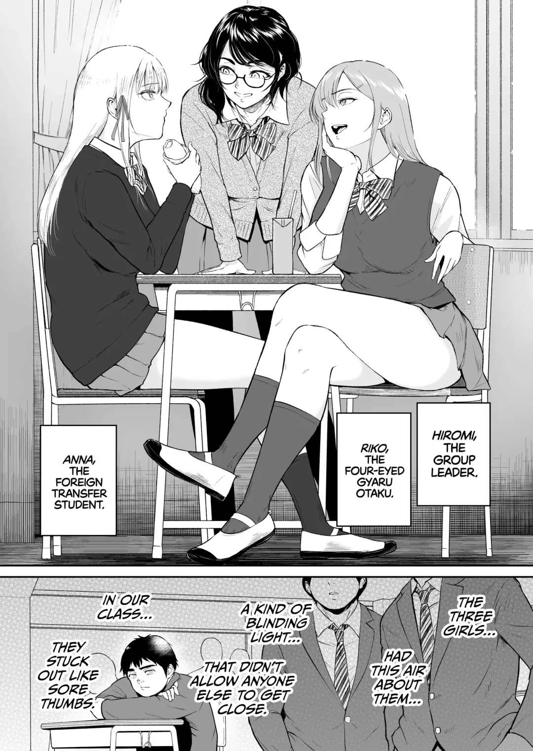 [Bifidus] Shojo o Chirasu Heya Kimoota no Boku ga Class no Gal-tachi no Shojo Soushitsu ni Tsukiau Koto ni natta Ken Fhentai - Page 3