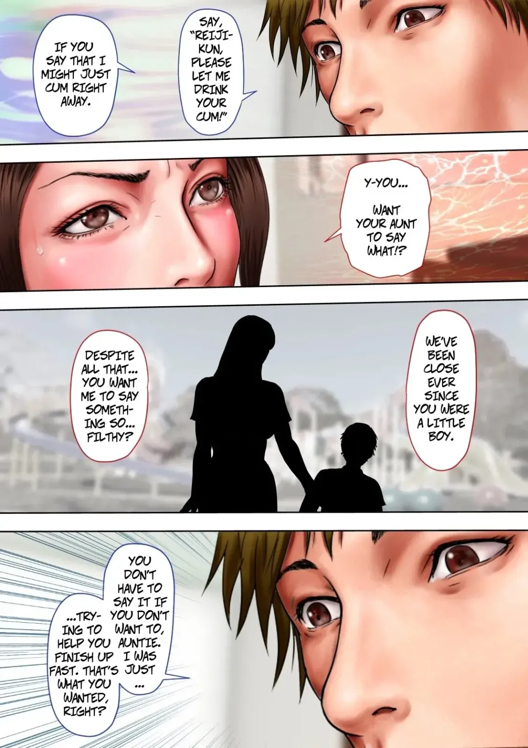 Akogare no Oba o Netoru | Cheating With My Sexy Aunt Fhentai - Page 35