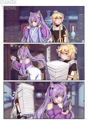 [Longbow Flintlock] Keqing's Date With The Traveler Fhentai - Page 2