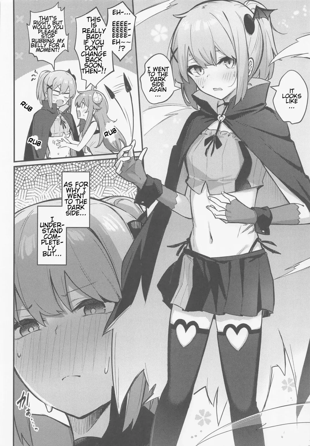 [Borusiti] Momo-chan Yamiochi Shita!? | Momo chan went to the dark side!? Fhentai - Page 11