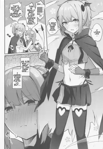 [Borusiti] Momo-chan Yamiochi Shita!? | Momo chan went to the dark side!? Fhentai - Page 11