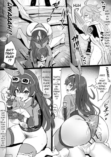 Amber ga Venti ni Netorareru Hanashi | Amber Was Stolen Away from Me by Venti Fhentai - Page 5
