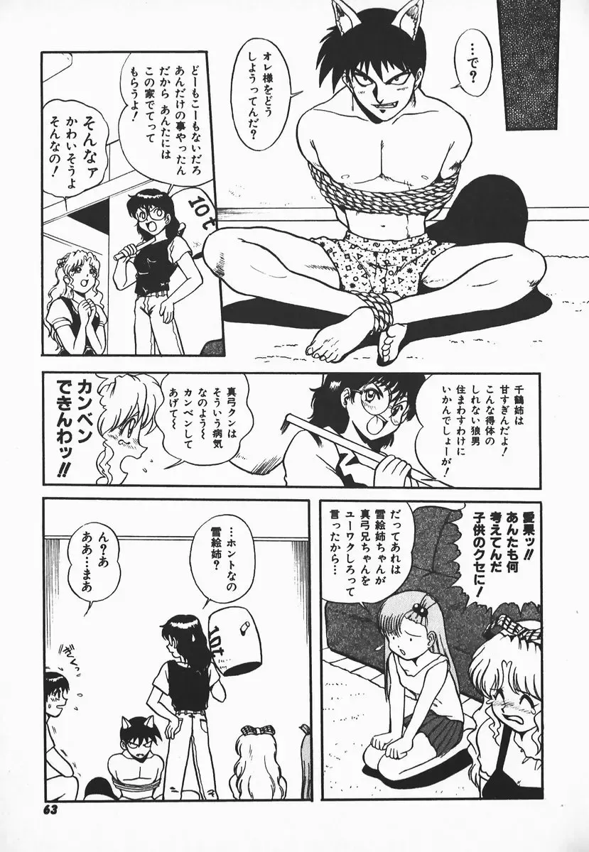 [Shiden Akira] Urufuchikku ni Onegai ♡ ➀ | WOLFTIC NI ONEGAI♡ Fhentai - Page 61