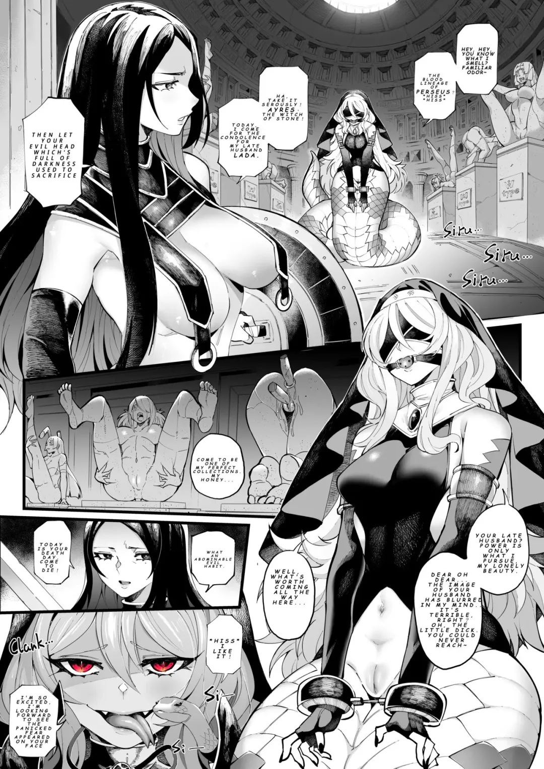 [Nanquanzl] 面白い女、吾の石像コレクションになれ Fhentai - Page 1