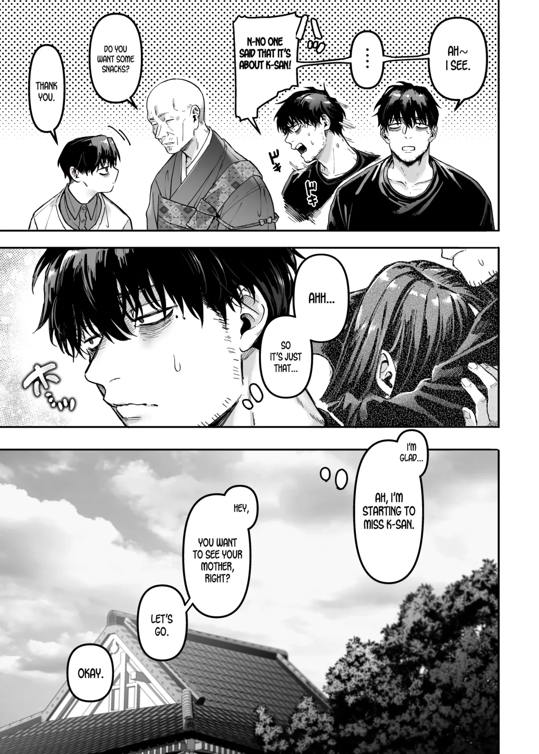 [Rororogi Mogera] Kko to Yamioji Bangaihen | Lady K & The Sick Man - Extra Story - Fhentai - Page 52