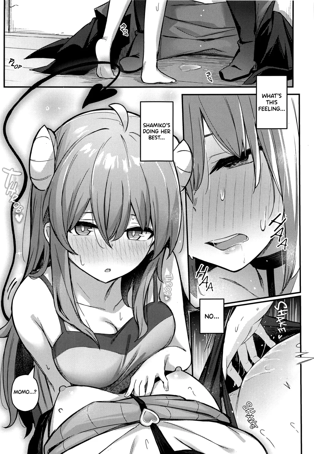 [Borusiti] Momo-chan Yamiochi Shita!? | Momo-chan fell to darkness!? Fhentai - Page 22