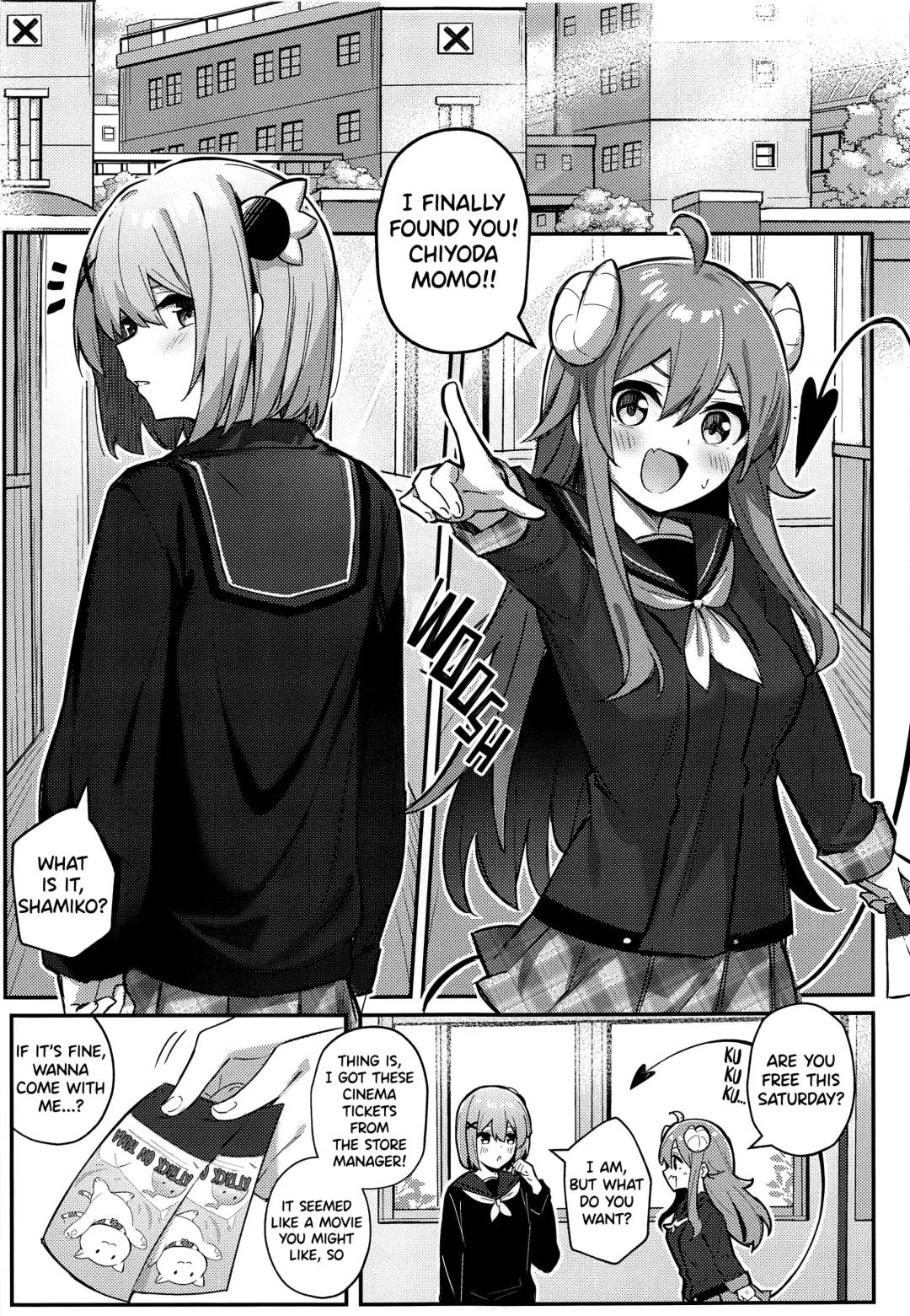 [Borusiti] Momo-chan Yamiochi Shita!? | Momo-chan fell to darkness!? Fhentai - Page 4