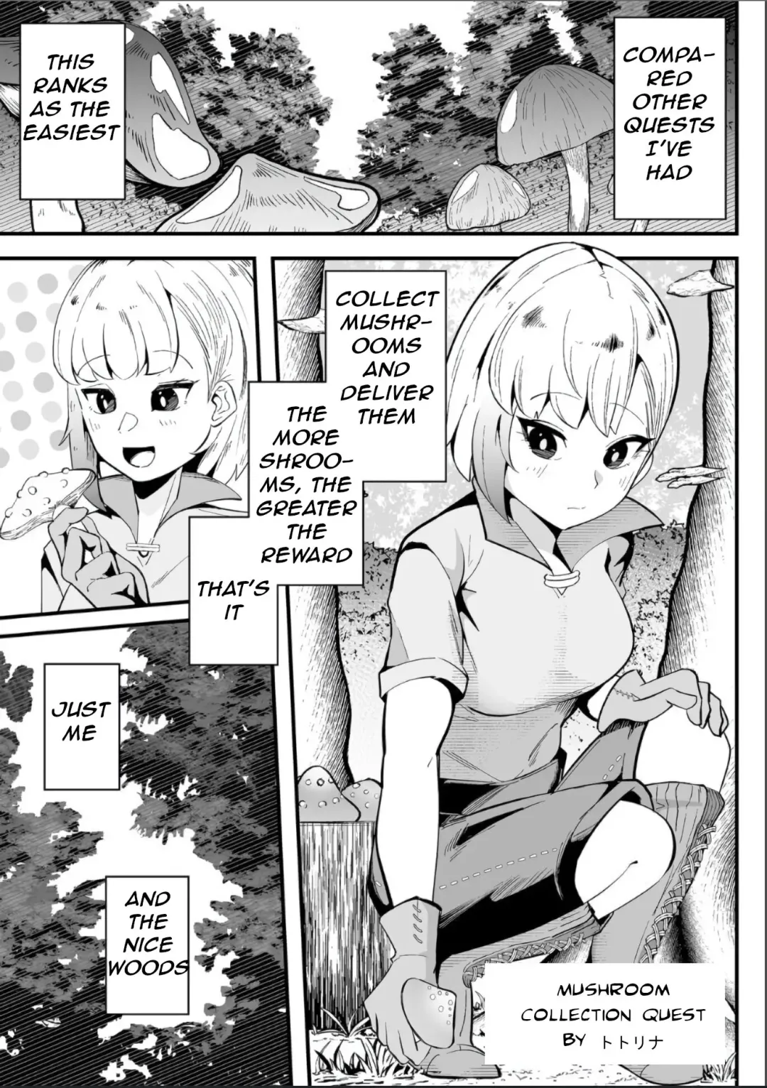 [Totorina] Ikinokoritai | Mushroom Collection Quest Fhentai - Page 1