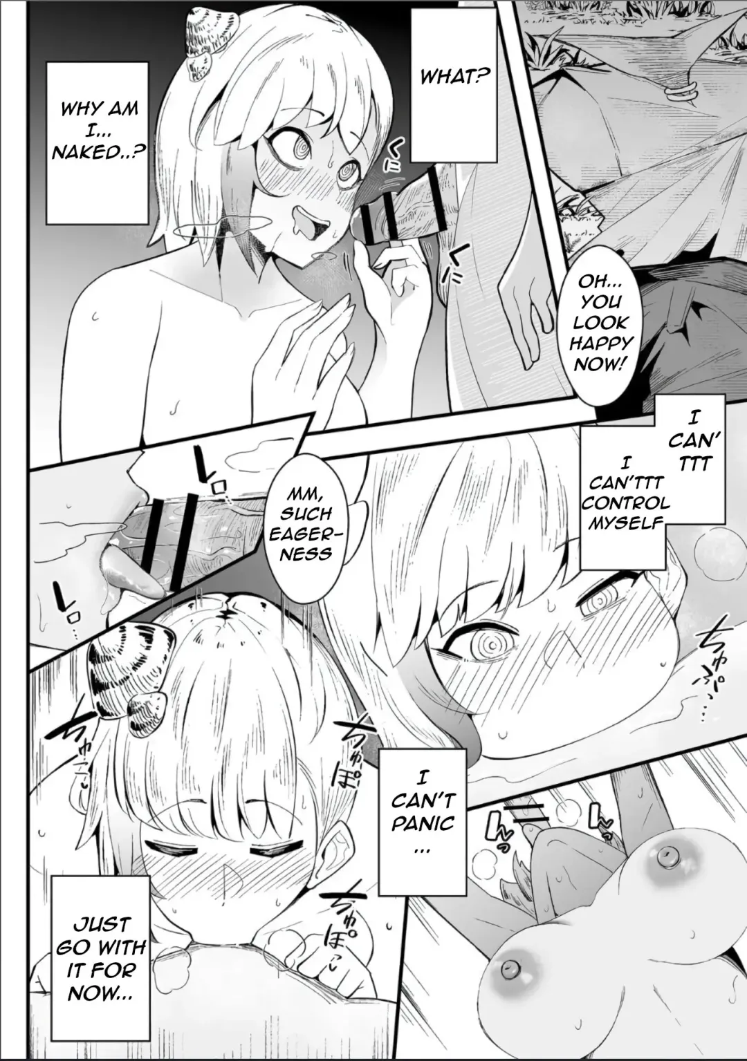 [Totorina] Ikinokoritai | Mushroom Collection Quest Fhentai - Page 8