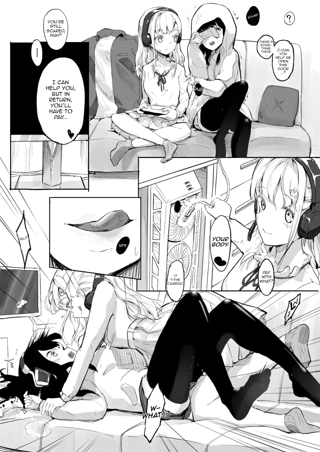 [Tritium] 强制喵化2 恐怖游戏^放送事故 | Forced Meow-ification 2 Horror game^Live stream fail gone wrong Fhentai - Page 11