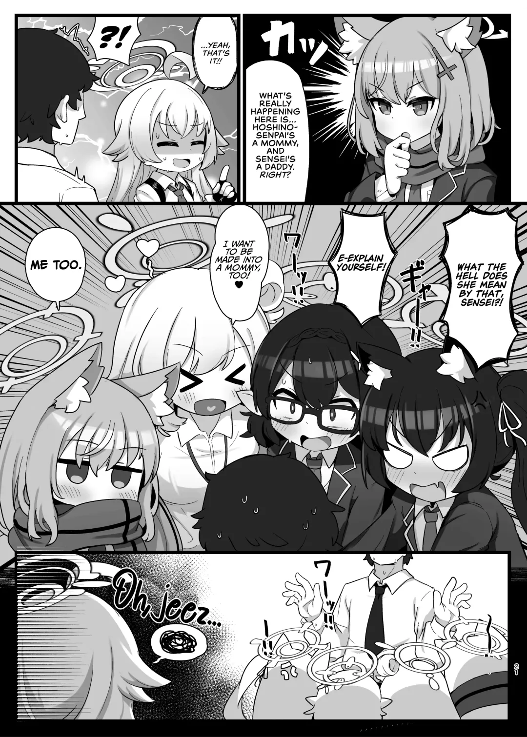 [Samejima Retro] Hoshino Senpai no Otou-san ni Naritai | I Want To Be Hoshino's Daddy Fhentai - Page 21