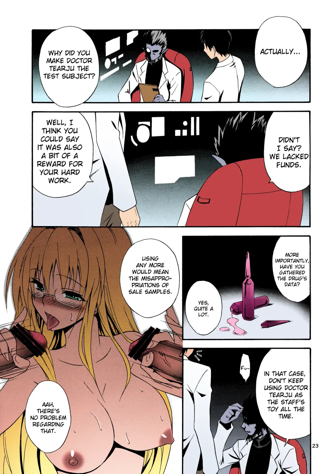 [Aoki Kanji] Bijin Kagakusha in Aku no Soshiki | Beautiful Scientist in an Evil Organization Fhentai - Page 22