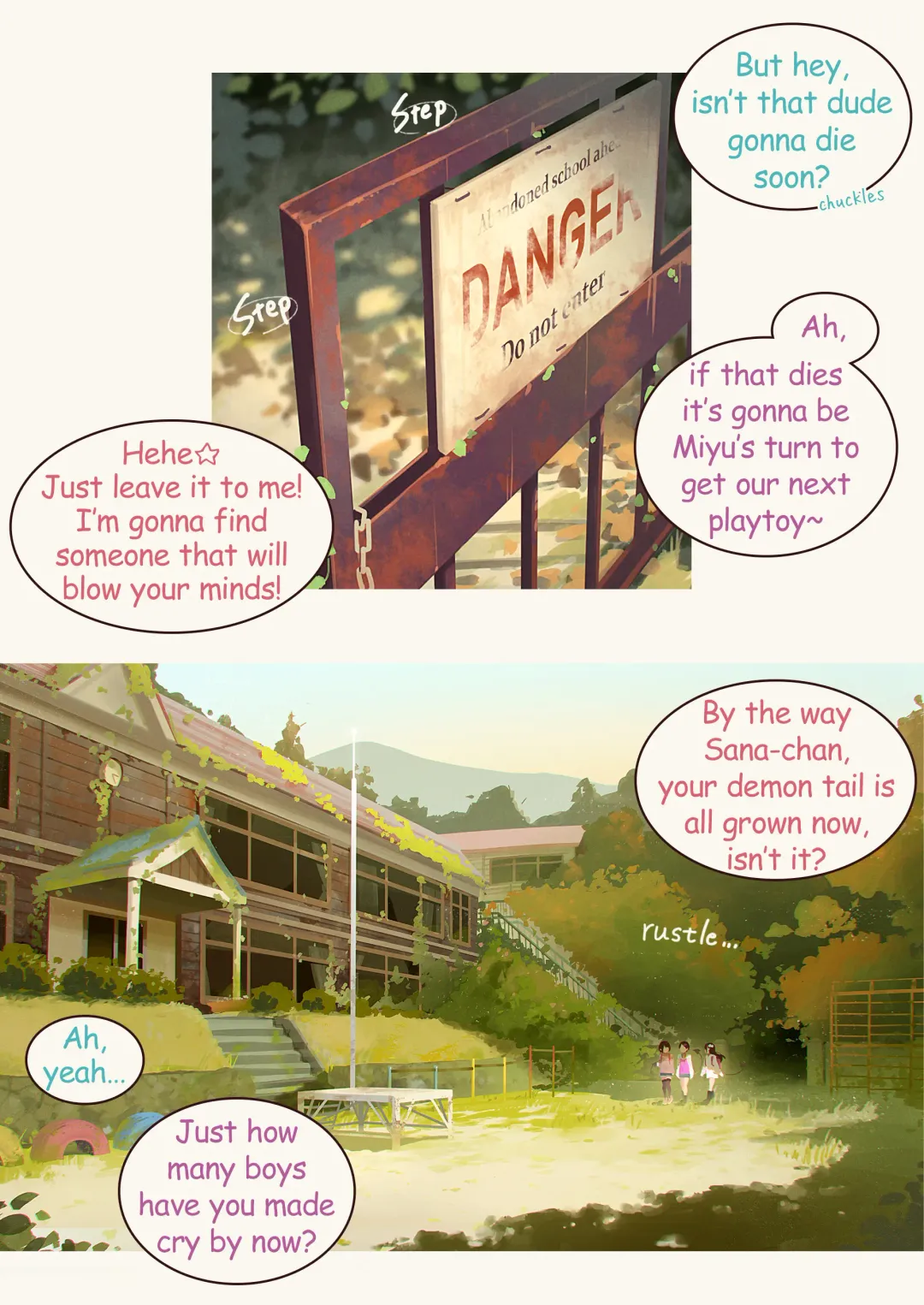 [Muk] Inma Shoujo Sannin ni Ochichin Asobareru Hon Fhentai - Page 4