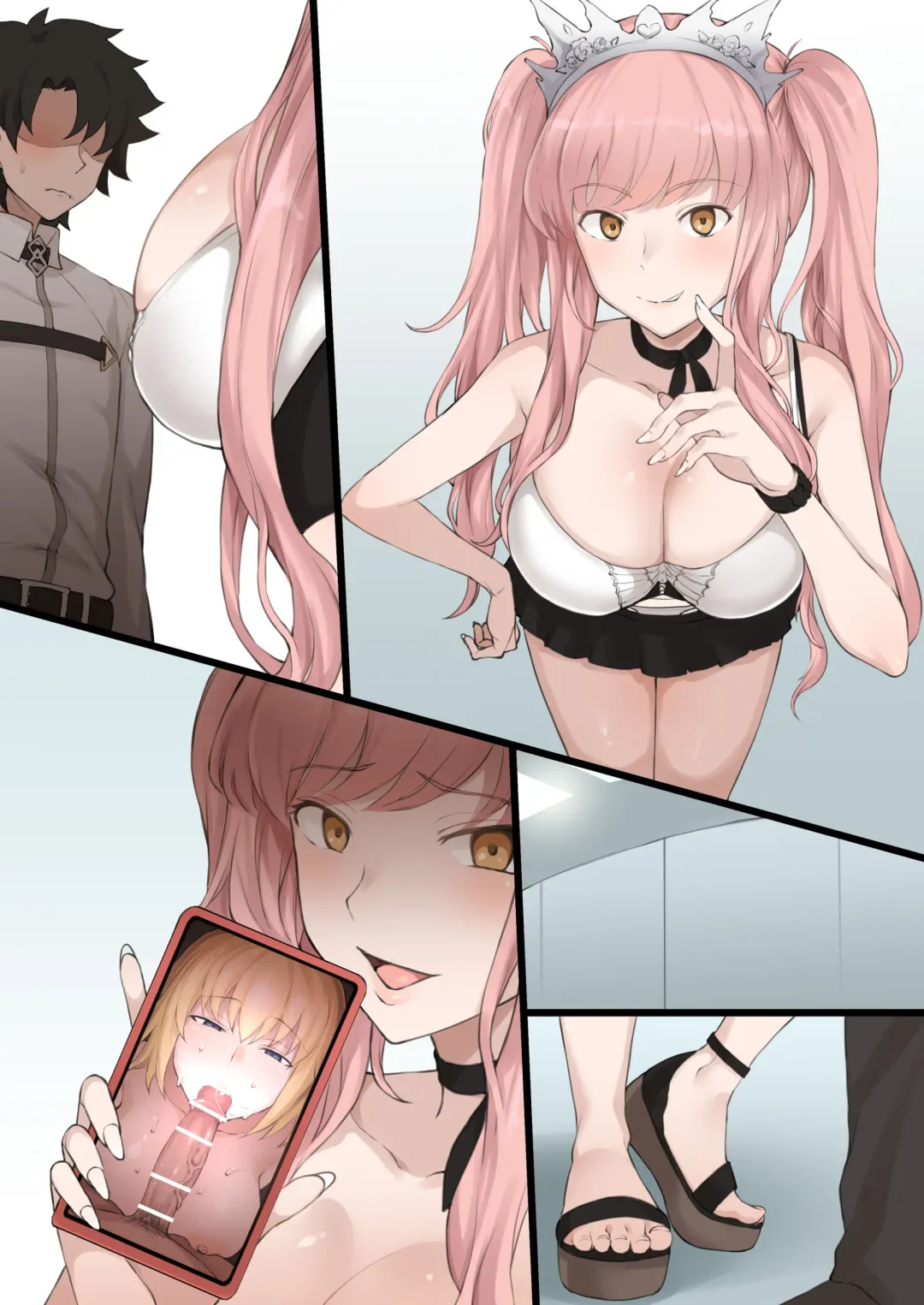 [Terasu Mc] Medb no Otoko ni Kizuna Saidai Made Ageta Jeanne D'Arc wo Netorareru Ero Manga Fhentai - Page 10