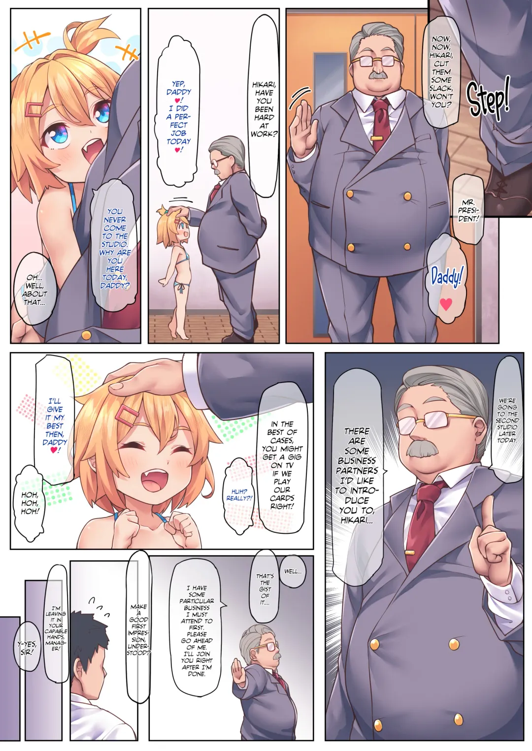 [Kanabun] Papa Daisuki | Spoiled Brat Hikari Nine Years Old (decensored) Fhentai - Page 8