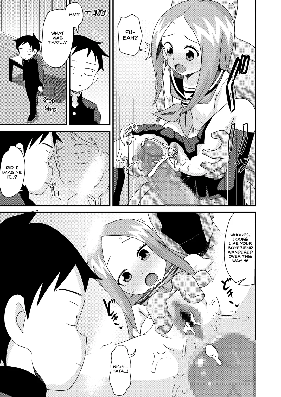 [Matrix One] Karakai Jouzu no T.K.G.~ Magic Mirror Kosi no Nakadashi Chinpo Kui ~ | T.K.G Takes Dick Behind the Magic Mirror Fhentai - Page 18