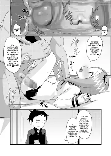 [Matrix One] Karakai Jouzu no T.K.G.~ Magic Mirror Kosi no Nakadashi Chinpo Kui ~ | T.K.G Takes Dick Behind the Magic Mirror Fhentai - Page 12
